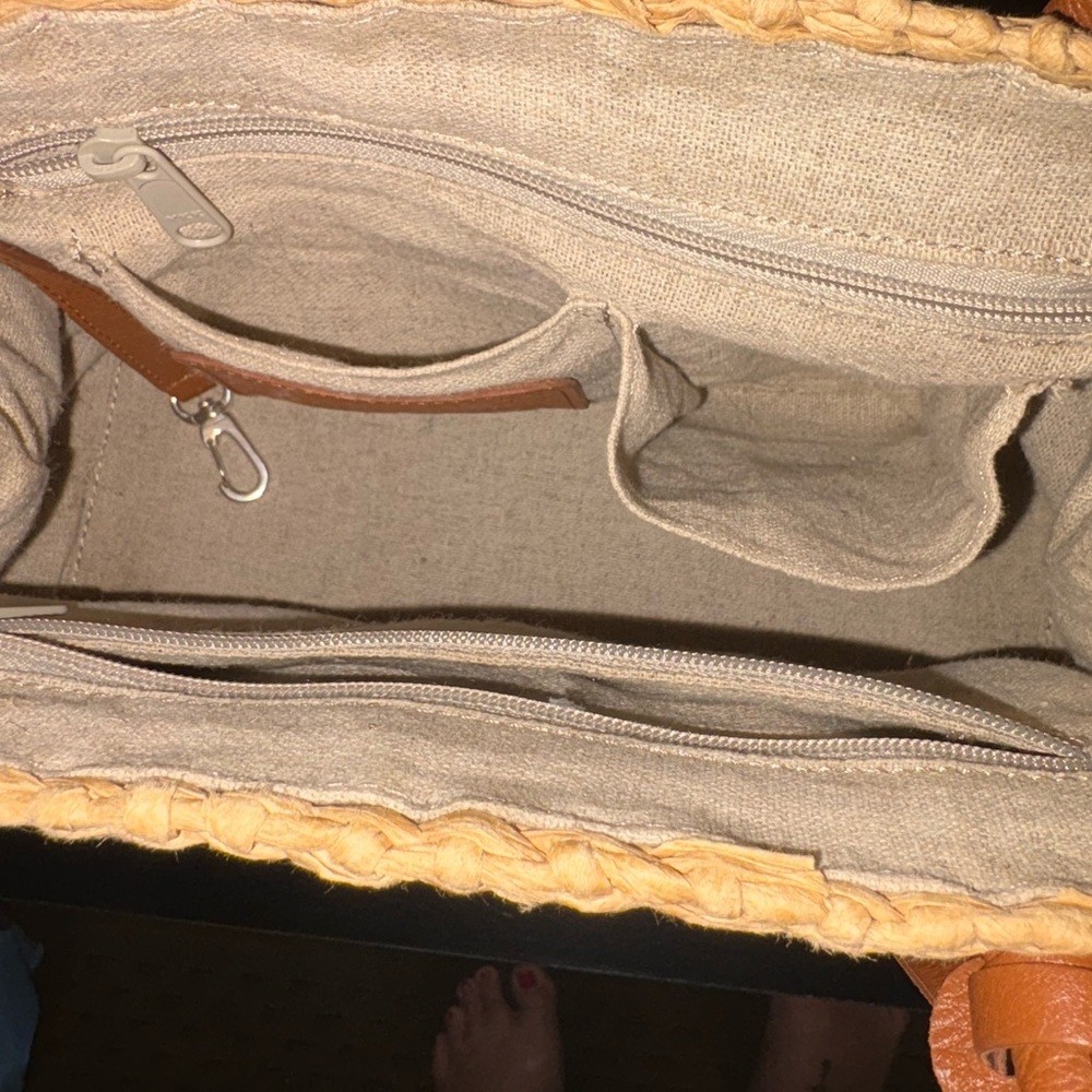 Brighton Dune Straw Satchel - Picture 4 of 8